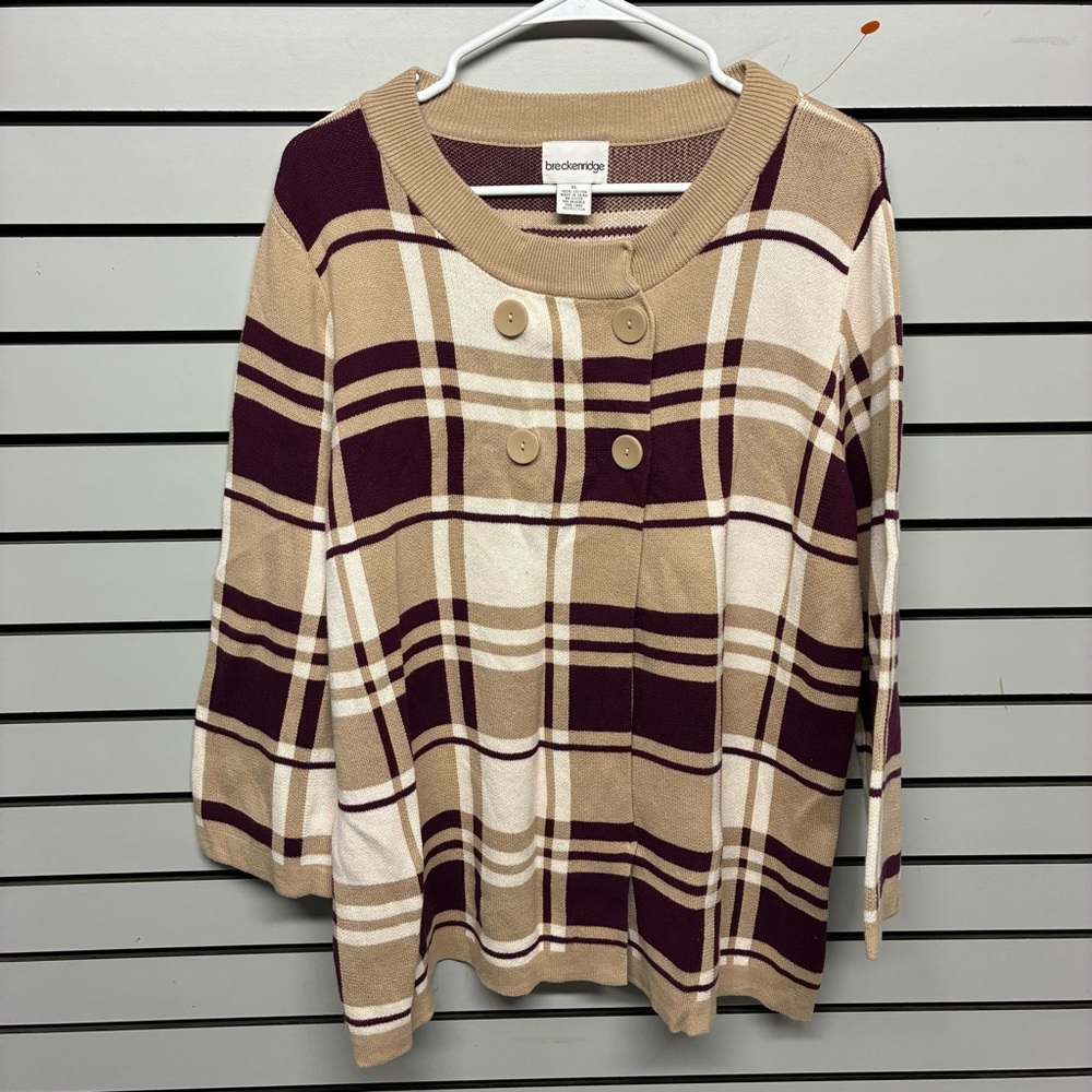 Breckenridge Striped Knit Cardigan
